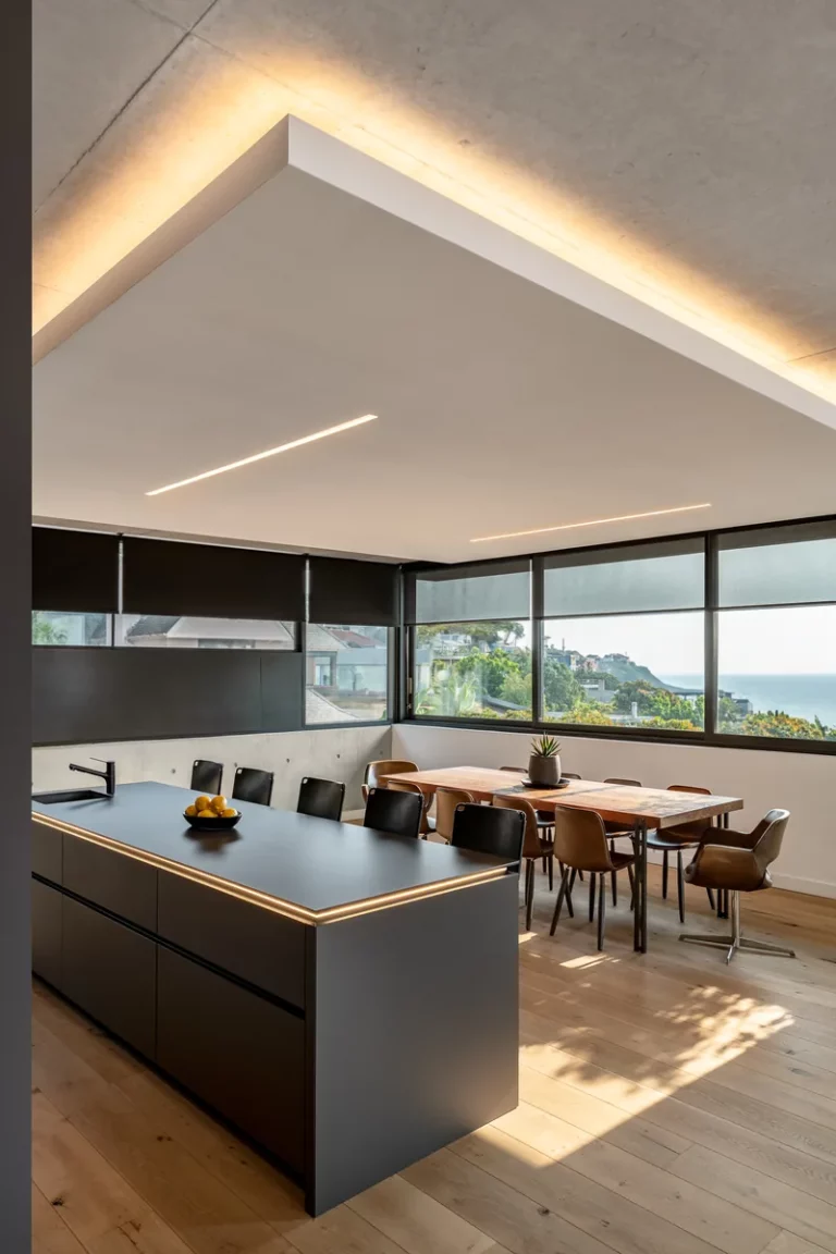 Joinery and built-in detailing on a TERRĀ interior architecture project, showing the technical scope of interior architecture work